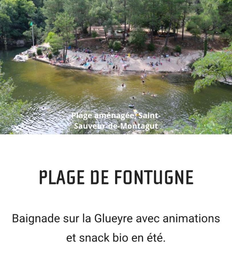 LES FARGETTES - charmante petite maison avec jardin - 2 pièces à Privas Exterior foto