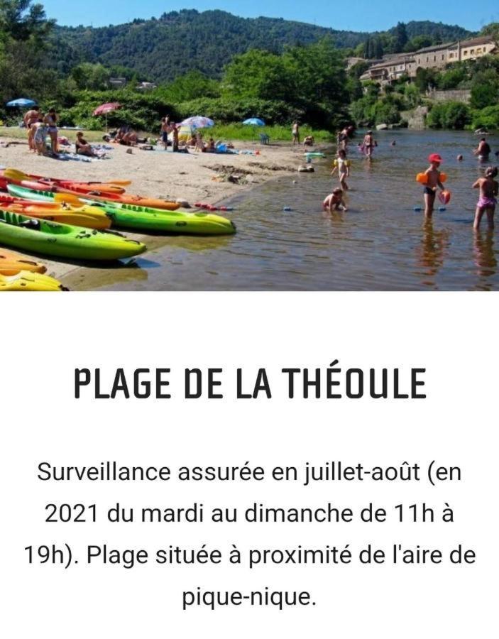 LES FARGETTES - charmante petite maison avec jardin - 2 pièces à Privas Exterior foto